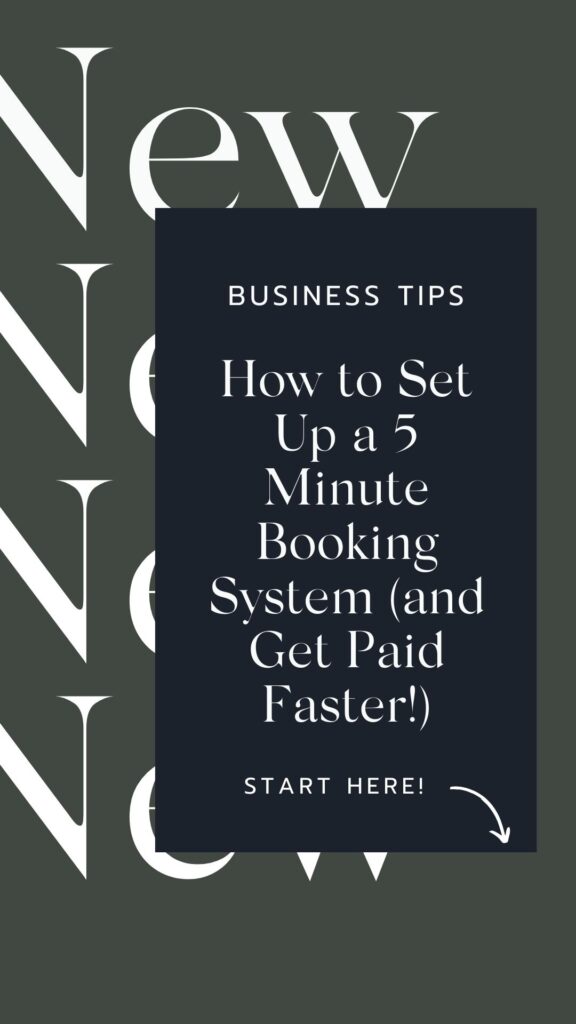 Colie James shares how to set up a 5 minute booking process