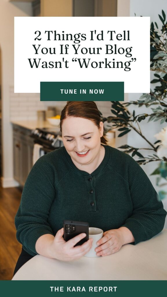 sharing 2 reasons why your blog isn't working