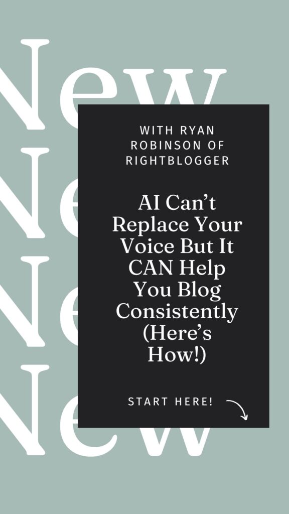AI tips to help you blog consistently from Right Blogger