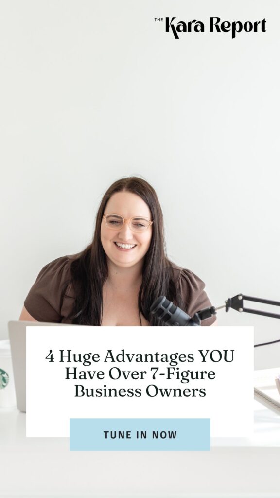 Kara shares the major advantages small business owners have