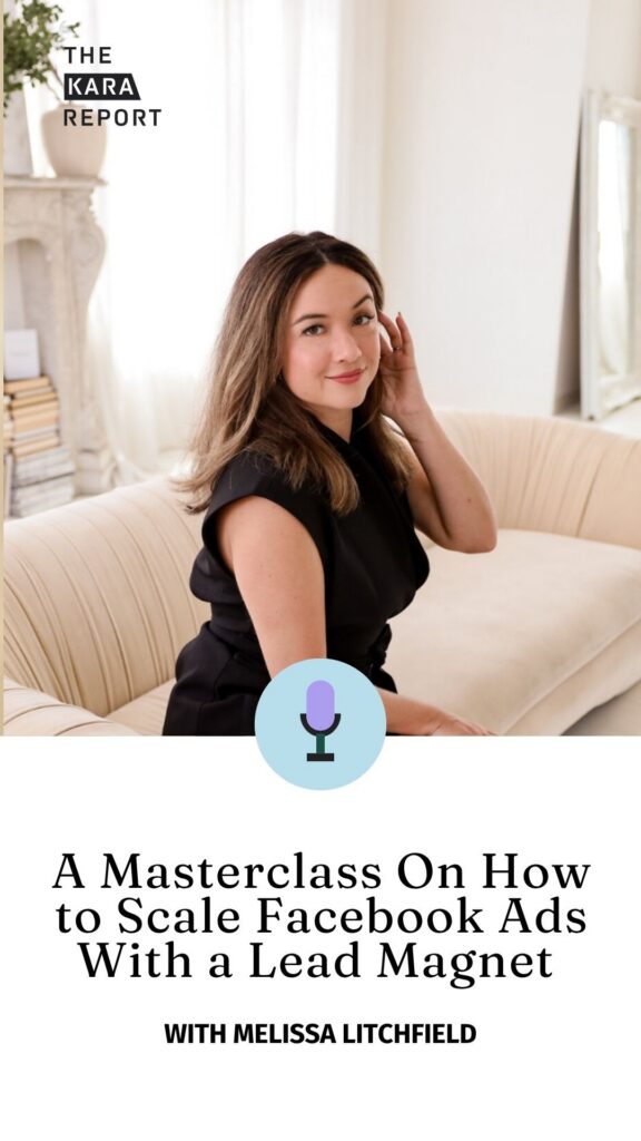 Meta ads expert Melissa Litchfield teaches how to scale Facebook ads